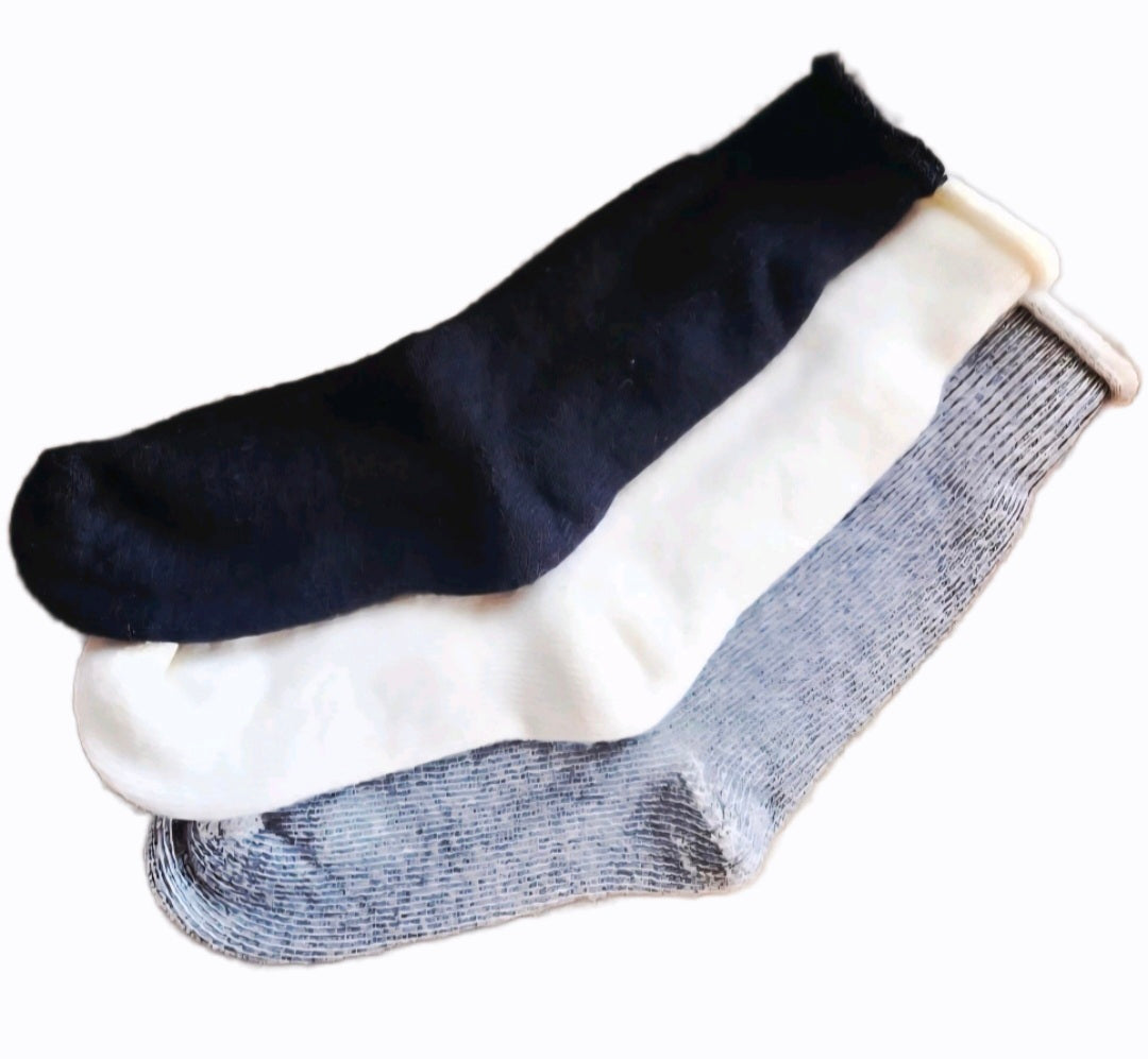 Bas thermaux de mohair - Femme